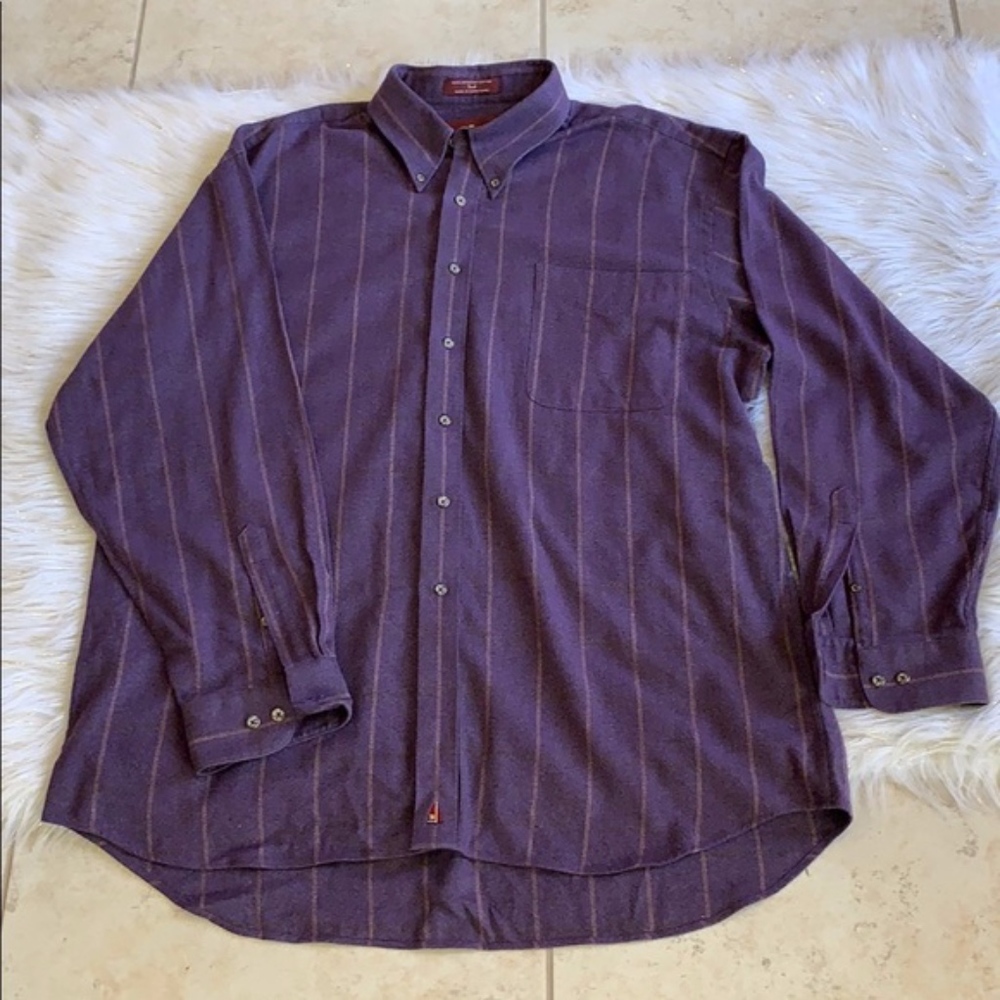 Nordstrom Men's 100% Cotton Purple Long Sleeves
